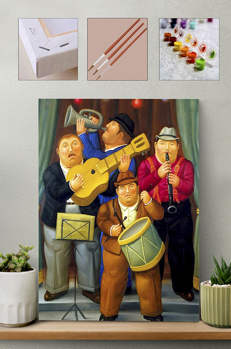 Sayılarla Boyama Seti – Fernando Botero – The Orchestra